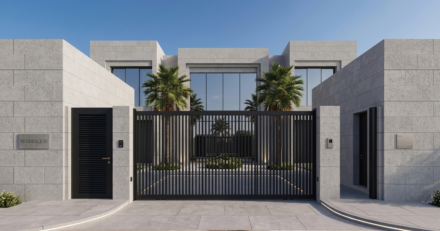 Private Villa Entrance Gates